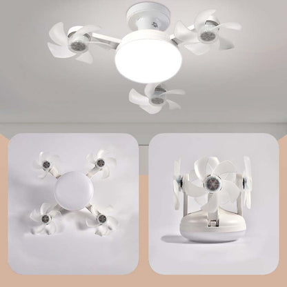 💡🌀🔥 Ventilateur de plafond avec éclairage LED et télécommande ; contrôle facile de la vitesse et de l'intensité lumineuse ✨
