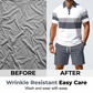 👕 54 % DE RÉDUCTION ! ☀️ Ensemble 2 pièces pour homme (chemise et short) – Confortable, respirant et polyvalent – Idéal pour l'été, les loisirs ou les voyages – Style décontracté et frais 🩳✨