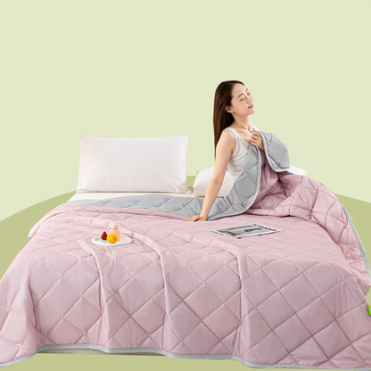 🛏️ PROMO LIMITÉE 57% DE RÉDUCTION ! 💥 Couette Légère d'Été – Fibres Thermorégulatrices, Réversible, Anti-Transpiration ✨
