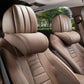 ☁️🚘 Coussin lombaire et cervical – Toucher velours, évacuation de la chaleur, soulage les vertèbres compressées, l’investissement santé pour tous vos trajets quotidiens et vos départs en vacances 🏖️🔋