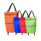 🛒🔥 Chariot de courses 2 en 1 pliable léger et résistant, transport facile pour supermarché et déplacement quotidien ✨