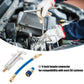 🔧❄️ PROMO -60% ! Injecteur Colorant & Huile Climatisation Auto – Laiton Premium Haute Résistance, Tuyau 2500 PSI, Raccord Rapide R134a, Corps Transparent Gradué · 230g ✨