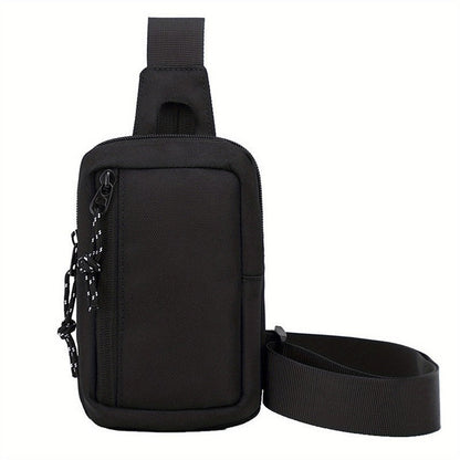 📢📢53 % DE RÉDUCTION !! ⏰Sac Bandoulière Homme Urban Commuter – Tissu Polyester Résistant Eau, Compartiments Organisés Passeport Téléphone Clés, Sangle Réglable 3 Ports · Ultraléger · Noir ✨