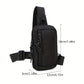 📢📢53 % DE RÉDUCTION !! ⏰Sac Bandoulière Homme Urban Commuter – Tissu Polyester Résistant Eau, Compartiments Organisés Passeport Téléphone Clés, Sangle Réglable 3 Ports · Ultraléger · Noir ✨