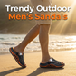 🩴 💨 Sandales pour homme à semelle épaisse et design respirant – Confortables, robustes et idéales pour les journées chaudes ☀️ ✨