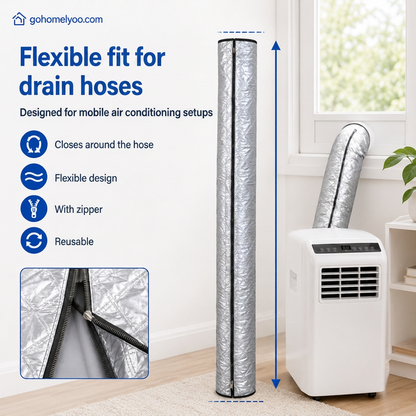 💎Promotion 2026 — 60 % de réduction🥶🔥Gaine isolante pour tuyau de climatisation : un indispensable pour la maison en été