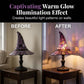 🔥🔥 NOUVEAUTÉ 2026 🥳🧙‍♀️ Lampe « chapeau de sorcière gothique » fabriquée à la main – lumière LED chaude, en résine, polyvalente : veilleuse et cadeau décoratif pour la maison 🏠