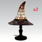 🔥🔥 NOUVEAUTÉ 2026 🥳🧙‍♀️ Lampe « chapeau de sorcière gothique » fabriquée à la main – lumière LED chaude, en résine, polyvalente : veilleuse et cadeau décoratif pour la maison 🏠
