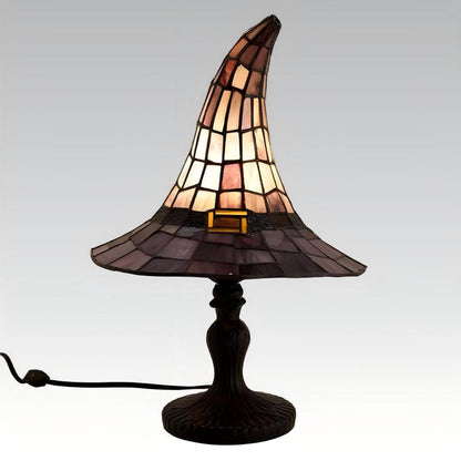 🔥🔥 NOUVEAUTÉ 2026 🥳🧙‍♀️ Lampe « chapeau de sorcière gothique » fabriquée à la main – lumière LED chaude, en résine, polyvalente : veilleuse et cadeau décoratif pour la maison 🏠