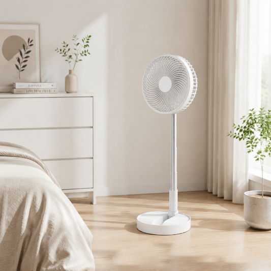 🌬️❄️Ventilateur de sol télescopique multifonction portable – Restez au frais où que vous soyez ✨