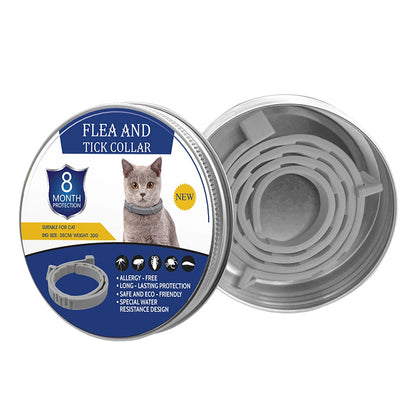 🥳 Best-seller 2026 🥳💞 Plus de 50 000 exemplaires vendus ! 🐾🛡️ Collier anti-puces et anti-tiques réglable — Protection durable, résistant à l'eau et adapté à la baignade. Sans danger pour votre animal. Idéal pour le printemps et l'été ! 🌿✨