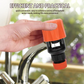 🎉Promotion temporaire ! 🚿🌿Raccord pour tuyau d'arrosage pour le jardin, le balcon et la voiture | Installation rapide | Étanche | Orange/Vert✨🚿