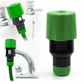 🎉Promotion temporaire ! 🚿🌿Raccord pour tuyau d'arrosage pour le jardin, le balcon et la voiture | Installation rapide | Étanche | Orange/Vert✨🚿