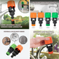 🎉Promotion temporaire ! 🚿🌿Raccord pour tuyau d'arrosage pour le jardin, le balcon et la voiture | Installation rapide | Étanche | Orange/Vert✨🚿