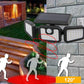 💡 PROMO LIMITÉE -52% ! ☀️ Applique Murale Solaire à 3 Têtes avec Capteur – 2400mAh, LED Haute Luminosité, Angle Réglable, Étanche, Idéale Jardin & Garage 🏠