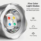 Lampe frontale LED 5 couleurs avec capteur de mouvement