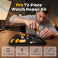 ⌚🔧 Kit complet de réparation de montres – 72 pièces, tous les outils nécessaires pour ouvrir, ajuster et réparer chez soi 💎✨