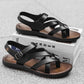 👡 60% DE RÉDUCTION ☀️ Sandales style romain – Semelle souple, look décontracté – Idéales pour l’été, la plage ou les promenades – confortables et intemporelles 🌊🦶✨