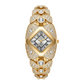 📢📢54% DE RÉDUCTION !! ⏰ Montre à quartz pour femme – Alliage – Cadran en losange et strass pour femme