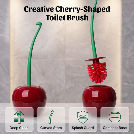 ⏳58 % de réduction pour une durée limitée⏰Brosse de toilettes originale en forme de cerise🍒🚽