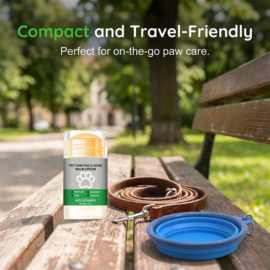 🎁 Un acheté, un offert ! 🐶 Crème hydratante pour les pattes de votre animal — un soin pratique pour rendre les pattes de votre compagnon douces et lisses