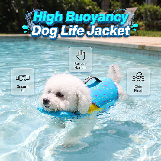 🔥 57% DE RÉDUCTION ! 🐶 Gilet de Sauvetage pour Chien – Mélange Premium – Haute Flottabilité & Ripstop for Sécurité Aquatique