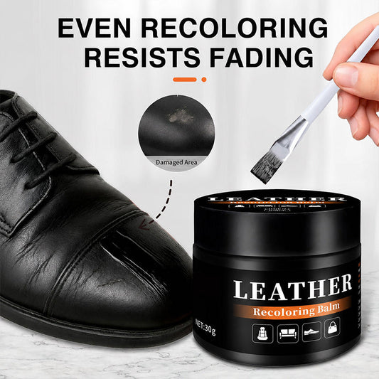 🧴 54% DE RÉDUCTION! 🛋️ Baume Réparateur de Couleur pour Cuir – pH neutre, multi‑surfaces & 30g – Restaure chaussures, canapés & accessoires ✨
