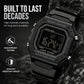 ⌚ 52% DE RÉDUCTION! 💧 Montre Digitale Imperméable Homme LED – 50 M, écran lumineux & robuste – Idéale pour le sport et la pleine nature 🏃‍♂️