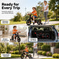 📢📢52% DE RÉDUCTION !! ⏰🚲 Tricycle Évolutif 4-en-1 pour Enfants – Acier Carbone – Vélo Équilibre + Poussette & Poignée Parentale for 6+ Ans