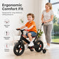 📢📢52% DE RÉDUCTION !! ⏰🚲 Tricycle Évolutif 4-en-1 pour Enfants – Acier Carbone – Vélo Équilibre + Poussette & Poignée Parentale for 6+ Ans