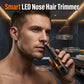 💈✂️ -53% ! 🪒 Tondeuse Électrique pour Poils de Nez Rechargeable – ABS – Lames Rotatives 360° & Charge Type-C pour Soin Homme