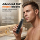 💈✂️ -53% ! 🪒 Tondeuse Électrique pour Poils de Nez Rechargeable – ABS – Lames Rotatives 360° & Charge Type-C pour Soin Homme