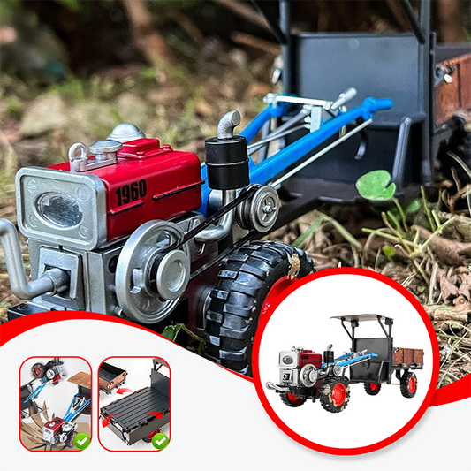 🚜 Tracteurs jouets avec sons et lumières – en alliage de zinc résistant aux jeux brutaux, les roues à inertie roulent loin. Boutons et interrupteurs adaptés aux petites mains – sans pile ! 🔋✨