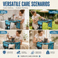 🐱 55% DE RÉDUCTION! 🛏️ Lit de toilettage pliable 2-en-1 – Table antidérapante & couchage douillet – Idéal pour brosser, couper les griffes & sieste 💤