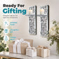 🕯️🛒 -57% ! 🏠Appliques Murales Bougeoirs en Verre Cristal Concassé – Lot de 2 – Finition Miroir & Lueur Ambiante pour Déco Élégante.