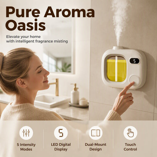 🏆 55% DE RÉDUCTION ! 💡 Diffuseur d’arômes LED intelligent, réglage de brume, lumière d’ambiance pour la maison