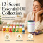 🔥50 % de réduction pour une durée limitée ! 🎁🌺 Son parfum frais vous remonte le moral ! 🌷 Lot de 12 huiles essentielles hydrosolubles