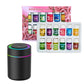 🔥50 % de réduction pour une durée limitée ! 🎁🌺 Son parfum frais vous remonte le moral ! 🌷 Lot de 12 huiles essentielles hydrosolubles