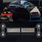 🚗 -58% ! 🔴🔵 Barre Lumineuse Stroboscopique LED Haute Visibilité – Aluminium + Plastique – 18 Modes & Fixation Ventouse pour Véhicules d’Urgence et Chantier 🚨