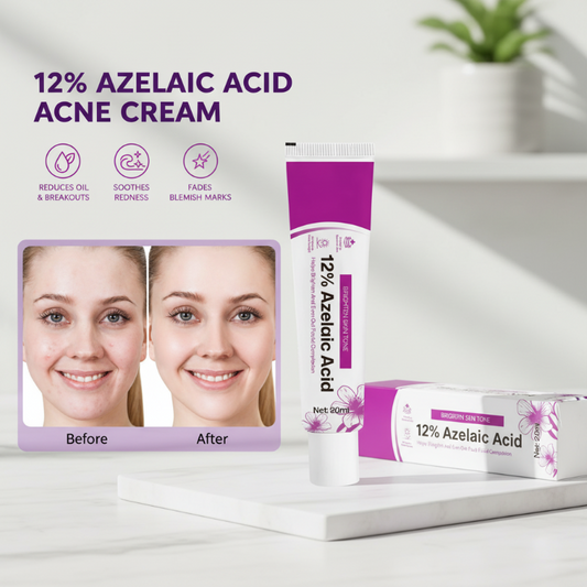 ⏰ Compte à rebours pour le Black Friday ! ⚡ Crème anti-acné à 12 % d'acide azélaïque