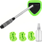 🚗 50 % DE RÉDUCTION EN CE MOMENT ! 🧽 Kit nettoyage pare-brise – Manche télescopique & tête 180° ✨