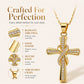✝️ Achetez 1, obtenez 1 gratuit! ✨ Collier croix scintillant – Design torsadé élégant, finition brillante & polyvalent – Parfait au quotidien comme pour les occasions spéciales 💎