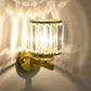 💡🛒 -58% ! 💎Applique Murale Cristal Ambiance – Lumière LED 3 Couleurs, Finition Dorée & Design Haut de Gamme.