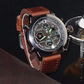 ⏳Offre spéciale à durée limitée⌛Montre mécanique vintage étanche à double cadran