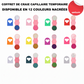 🎨 55% DE RÉDUCTION! 💇 Set de craies capillaires temporaires – Faciles à appliquer, amusantes & lavables – Idéales pour les filles créatives et les looks colorés 🌈
