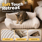 🐾 57% DE RÉDUCTION! 🛋️ Canapé‑Lit Douillet pour Animaux – Enveloppant, doux & décoratif – Confort et style pour votre compagnon ✨