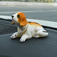 🐶 52% DE RÉDUCTION! 🚗 Figurine Chien Hochet pour Tableau de Bord – Mouvement automatique, peluche premium & 7 races – Cadeau parfait pour les amoureux des chiens 🎁