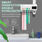 🦷🚿 -55% ! 🪥Stérilisateur UV Mural pour Brosse à Dents – Double Stérilisation 360° & Capteur de Présence Sans Fil.