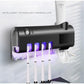 🦷🚿 -55% ! 🪥Stérilisateur UV Mural pour Brosse à Dents – Double Stérilisation 360° & Capteur de Présence Sans Fil.