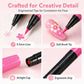 📢📢56 % DE RÉDUCTION !! ⏰ Set de 12 stylos nail art – Double pointe, tracé précis et créativité illimitée pour des ongles élégants à la maison 🖌️